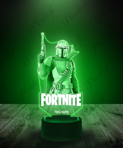 Lampka Led D Plexido Fortnite Rycerz Z Pistoletem Plexido Pl