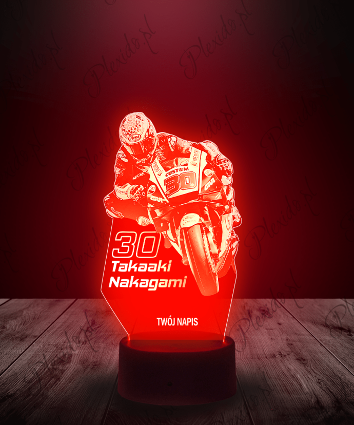 Lampka LED 3D Plexido Moto Gp Takaaki Nakagami Plexido Pl