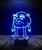 Lampka LED 3D Plexido Mike Wazowski - 3