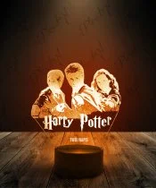 Lampka LED 3D Plexido Harry Potter Bohaterowie