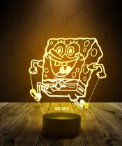 Lampka LED 3D Plexido Spongebob