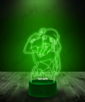 Lampka LED 3D Plexido Winry Rockbell - 2