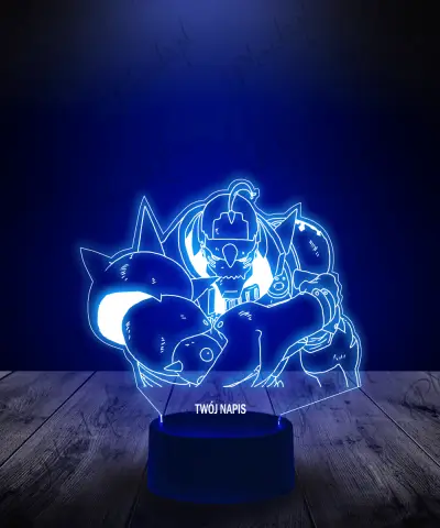 Lampka LED 3D Plexido Alphonse Elric - 1