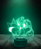 Lampka LED 3D Plexido Alphonse Elric - 3