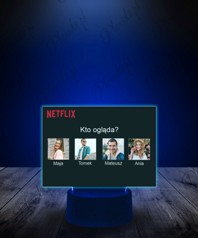 ramka_led_plexido_netflix_twoje_zdjęcie