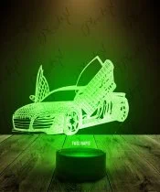 Lampka LED 3D Plexido Auto Lamborghini