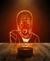 Lampka LED 3D Plexido Naruto Itachi Uchiha