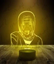 Lampka LED 3D Plexido Naruto Itachi Uchiha