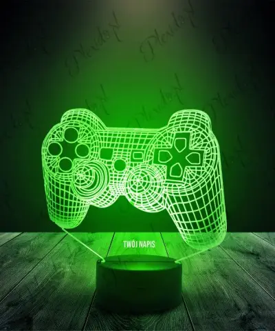 Lampka LED 3D Plexido Pad Play Station