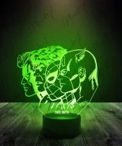 Lampka LED 3D Plexido Avengers Twarze