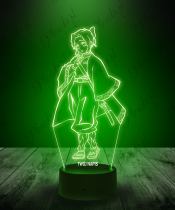 Lampka LED 3D Plexido Demon Slayer Shinobu Kocho - 1