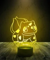 Lampka LED 3D Plexido Pokemon Bulbasaur