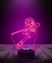 copy of Lampka LED 3D Plexido Alucard Hellsing - 2