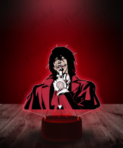 Lampka LED 3D Plexido z Nadrukiem Alucard Hellsing - 1