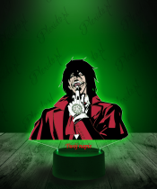 Lampka LED 3D Plexido z Nadrukiem Alucard Hellsing - 3