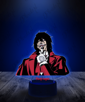 Lampka LED 3D Plexido z Nadrukiem Alucard Hellsing - 2