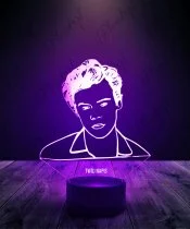 Lampka LED 3D Plexido Harry Styles Portret