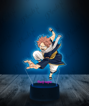 Lampka LED Plexido z Nadrukiem Natsu Dragneel