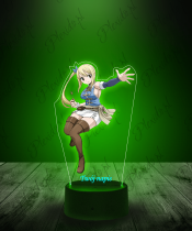 Lampka LED Plexido z Nadrukiem Lucy Heartfilia