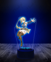 Lampka LED Plexido z Nadrukiem Lucy Heartfilia
