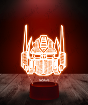 Lampka LED 3D Plexido Transformers Optimus Prime - 2