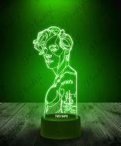 Lampka LED 3D Plexido Harry Styles Profil - 3