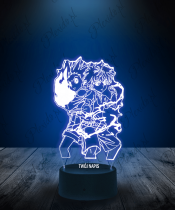 Lampka LED 3D Plexido Hunter x Hunter Anime - 2