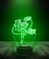 Lampka LED 3D Plexido Harry Potter Napis - 1