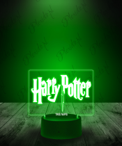 Lampka LED 3D Plexido Statuetka Harry Potter Napis - 2