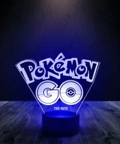 Lampka LED 3D Plexido Pokemon Go