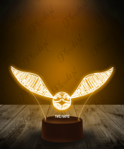 Lampka LED 3D Plexido Harry Potter Quidditch