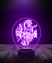 Lampka LED 3D Plexido Harry Potter Szkoła Hogwart - 2