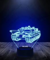 Lampka LED 3D Plexido World Of Tanks Czołg