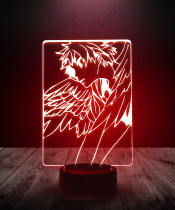 Lampka LED 3D Plexido Haikyuu Shojo Skrzydła