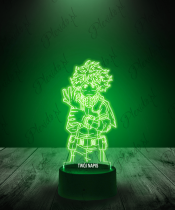 Lampka LED 3D Plexido My Hero Academia Deku - 2