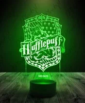 Lampka LED 3D Plexido Herb Hufflepuff