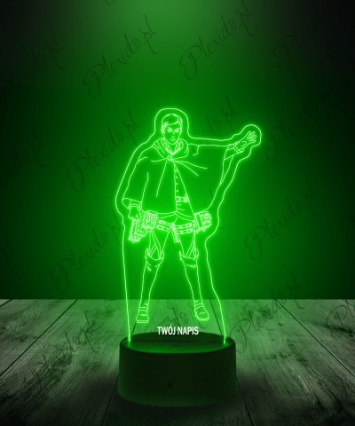 Lampka LED 3D Plexido Erwin Smitch Attack on Titan - 1