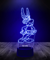 Lampka LED 3D Plexido Asterix