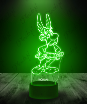 Lampka LED 3D Plexido Asterix