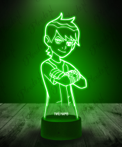 Lampka LED 3D Plexido Ben 10