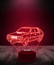 Lampka LED 3D Plexido Samochód Polonez - 2