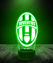 Lampka LED 3D Plexido Juventus Klub - 4