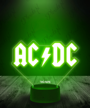 Lampka LED 3D Plexido ACDC Zespół