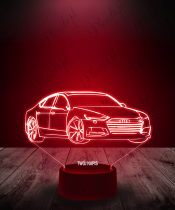 Lampka LED 3D Plexido Samochód Audi A7