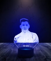 Lampka LED 3D Plexido Messi