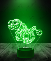 Lampka LED 3D Plexido Dinotrux