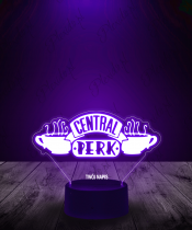 Lampka LED 3D Plexido Przyjaciele Central Perk