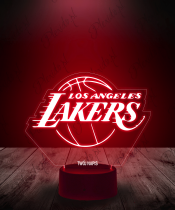 Lampka LED 3D Plexido Los Angeles Lakers