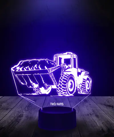 Lampka LED 3D Plexido Ładowarka