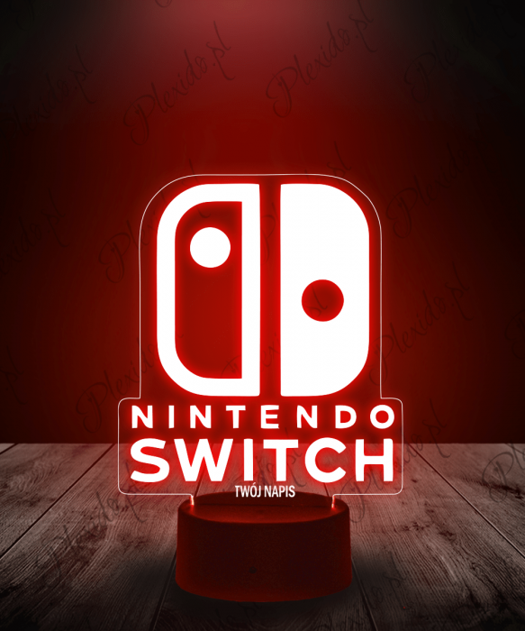 Lampka LED 3D Plexido Nintendo Switch